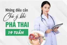 phá thai 19 tuần tuổi